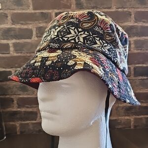 Paisley Patterned Bucket Hat